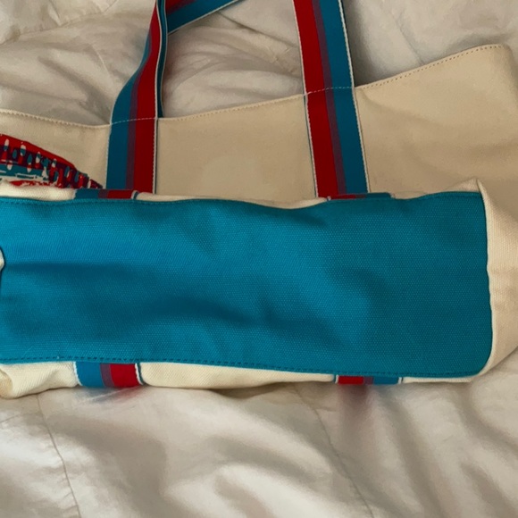 Tory Burch authentic NWOT canvas tote - Picture 2 of 10